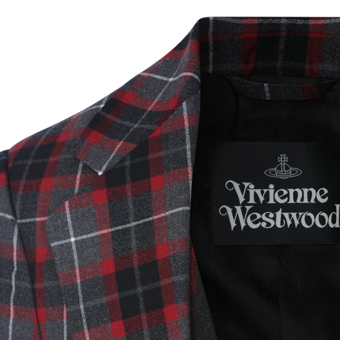 Vivienne Westwood Plaid Tailored Layered Jacket