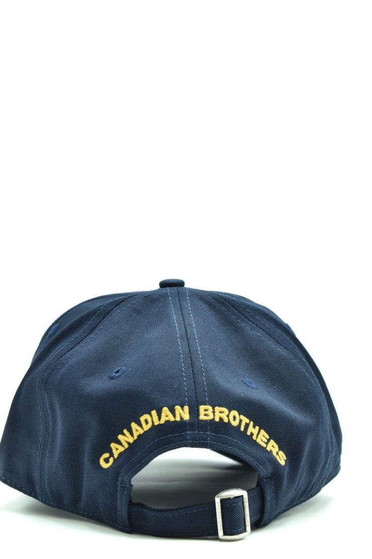 Dsquared2 Structured Blue Baseball Cap