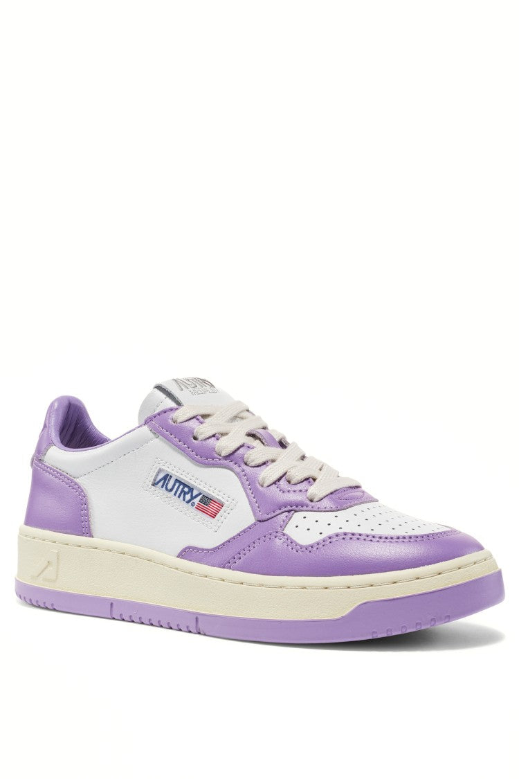 Autry Women’S Medalist Bicolor Leather Sneakers