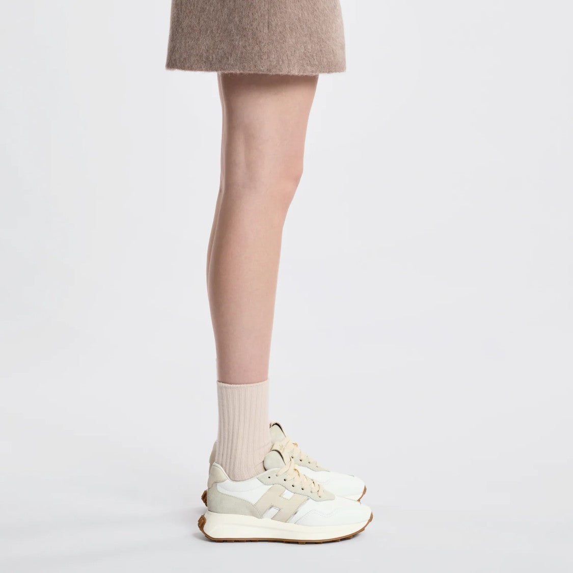 Hogan H641 H Patch Sneakers With Versatile Design