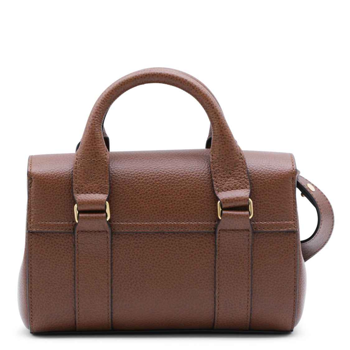 Mulberry Mini Heritage Bayswater Top Handle Bag With Textured Leather
