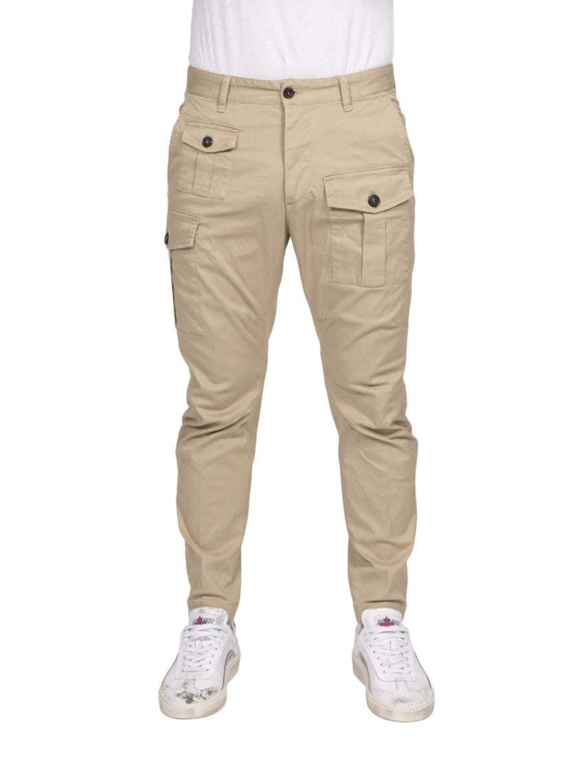 Dsquared2 Slim-Fit Flap-Pocket Cargo Pants