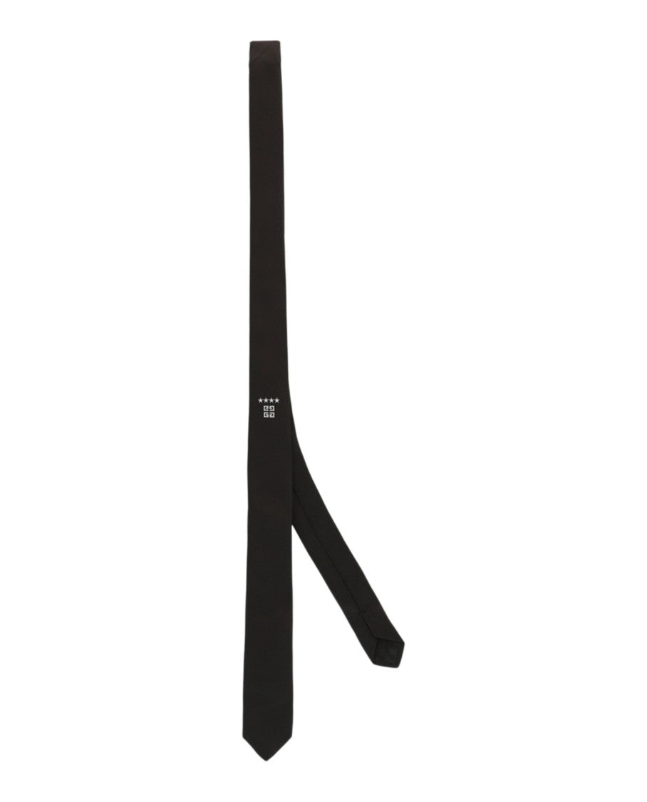 Givenchy Embroidered 4G Star Tie
