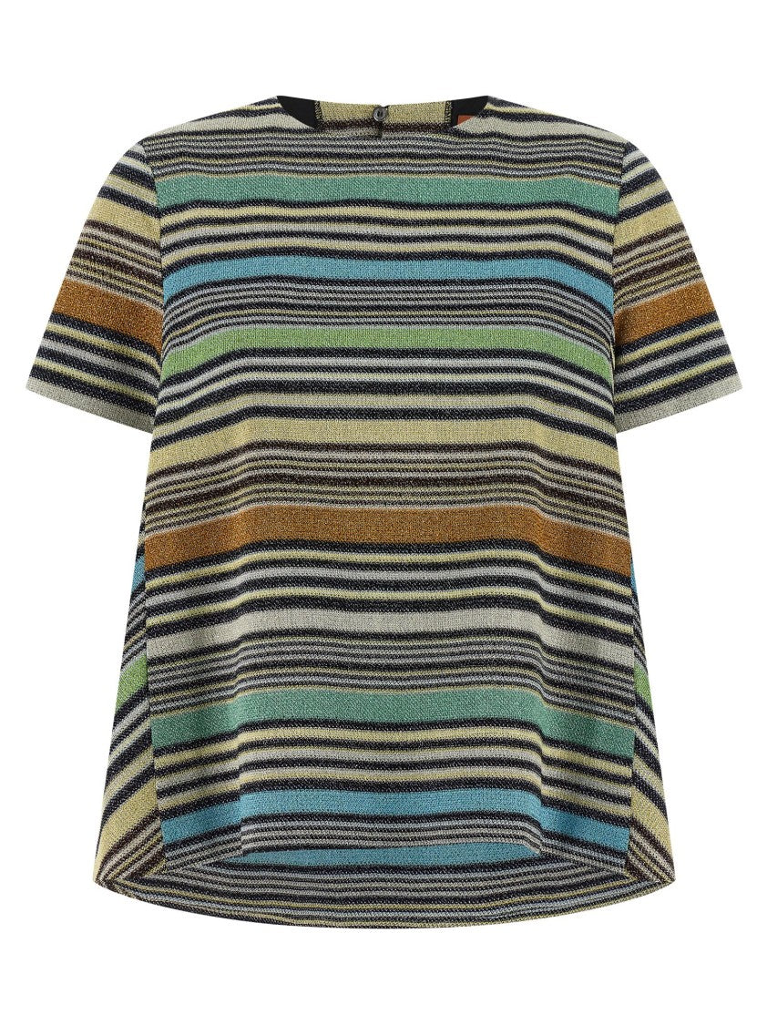 Missoni Lamé Stripes T-Shirt