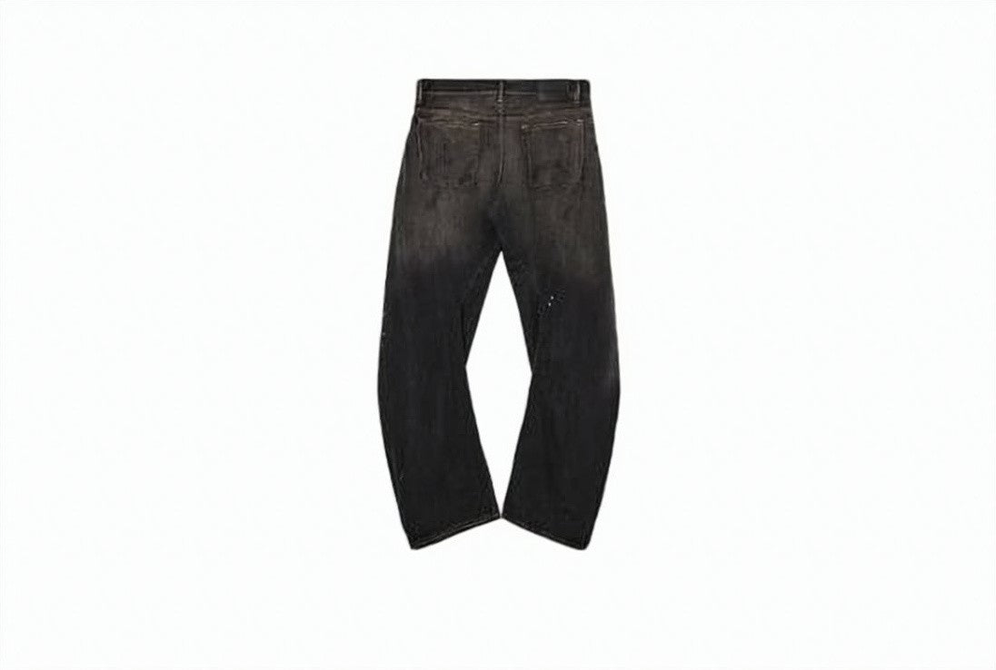 Acne Studios Faded Black Denim Pants