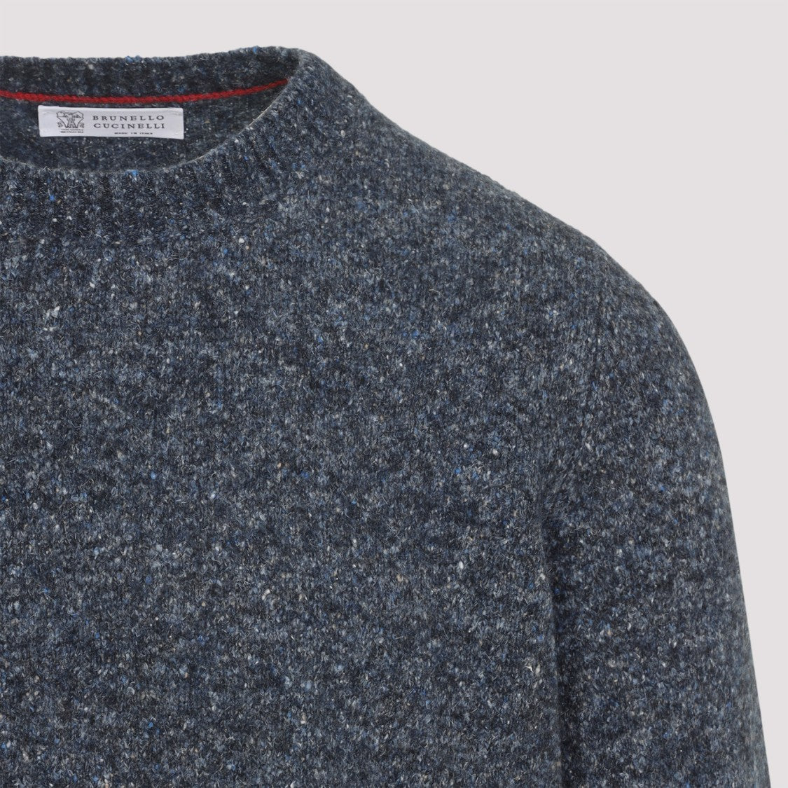 Brunello Cucinelli Blue Alpaca Pullover