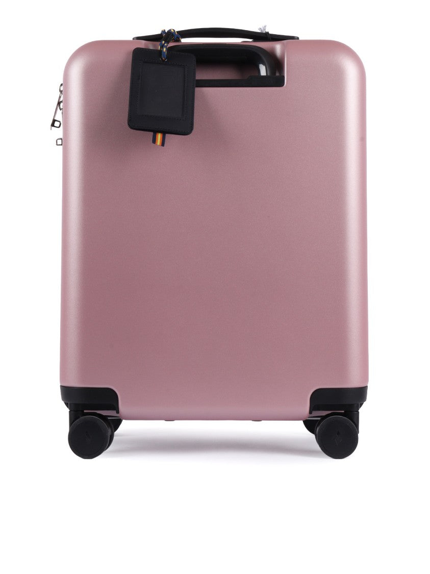 K-Way Hard-Shell Trolley Suitcase With Eudoxie Logo Detail