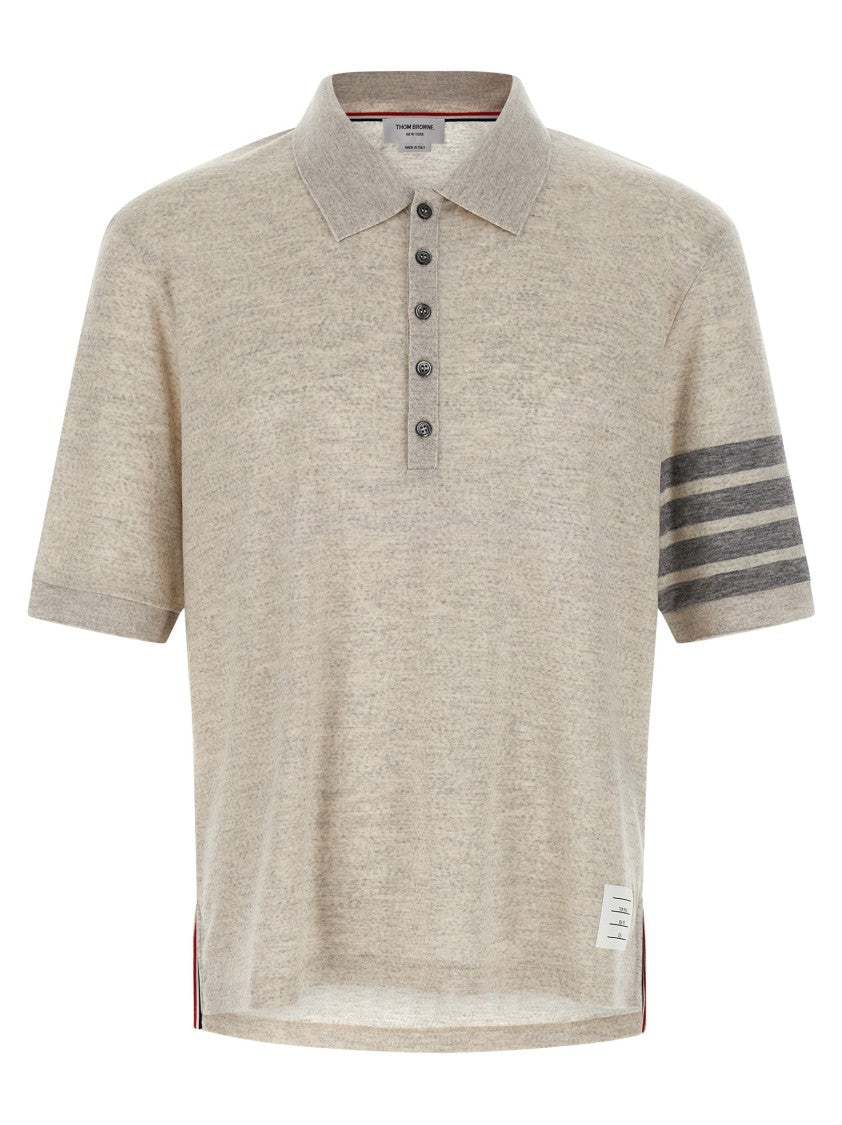 Thom Browne '4Bar' Polo Shirt