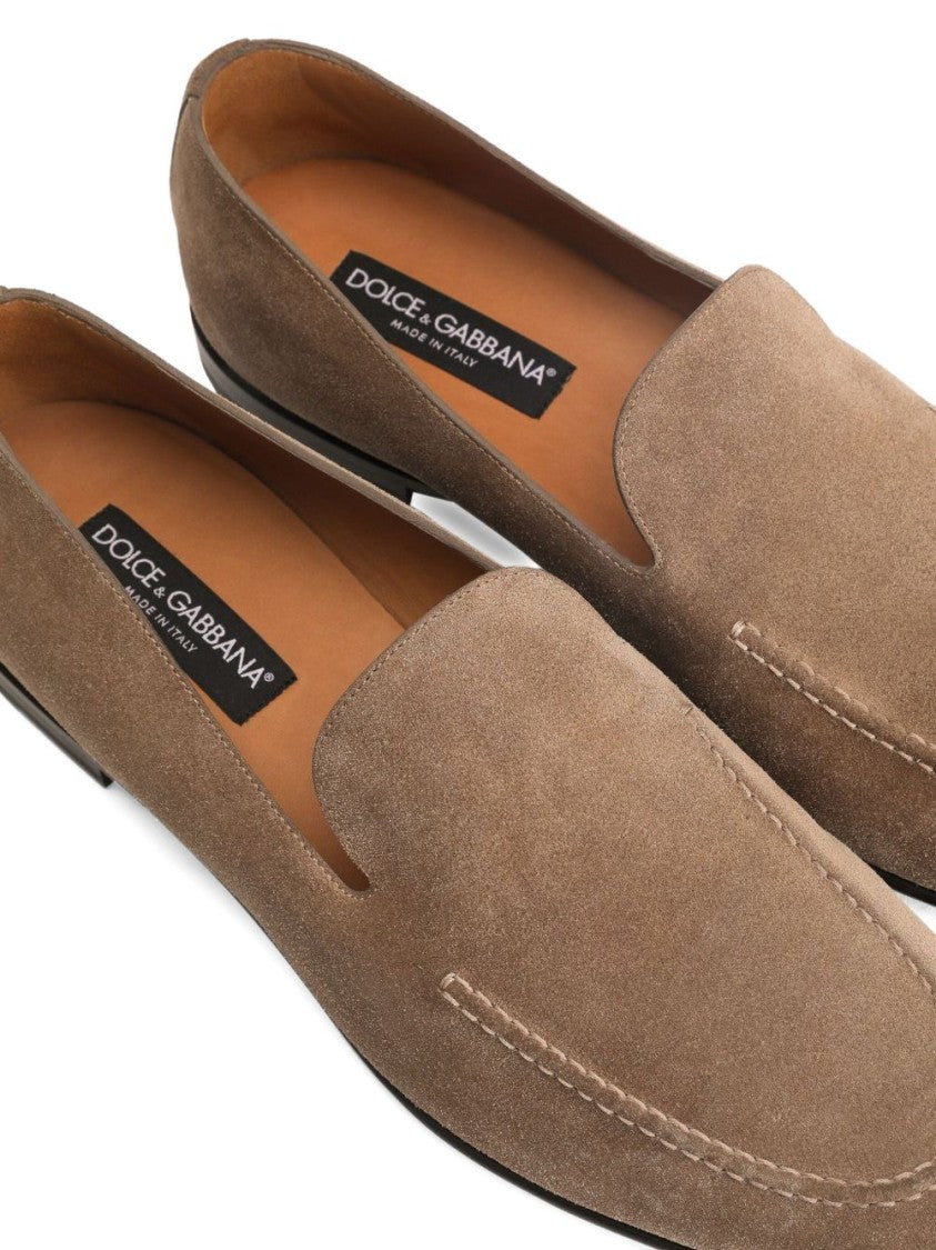 Dolce & Gabbana Split Calfskin Slippers