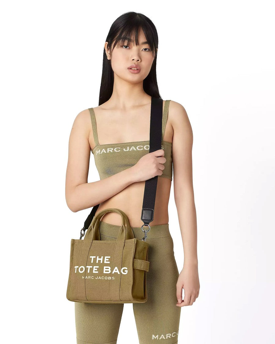 Marc Jacobs Borsa A Mano The Canvas Small Tote Bag Slate Green