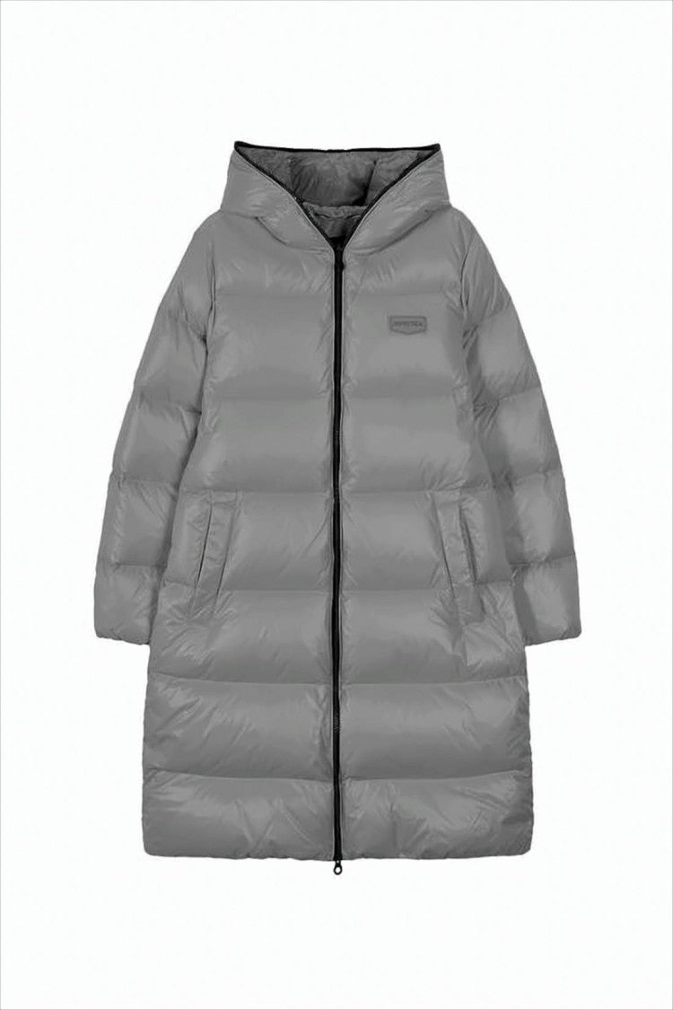 Duvetica Long Straight Silhouette Down Coat With Minimalist Design