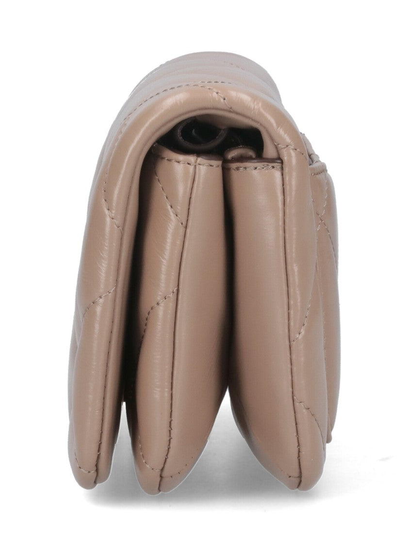 Tory Burch "Kira" Wallet On Chain - Pink