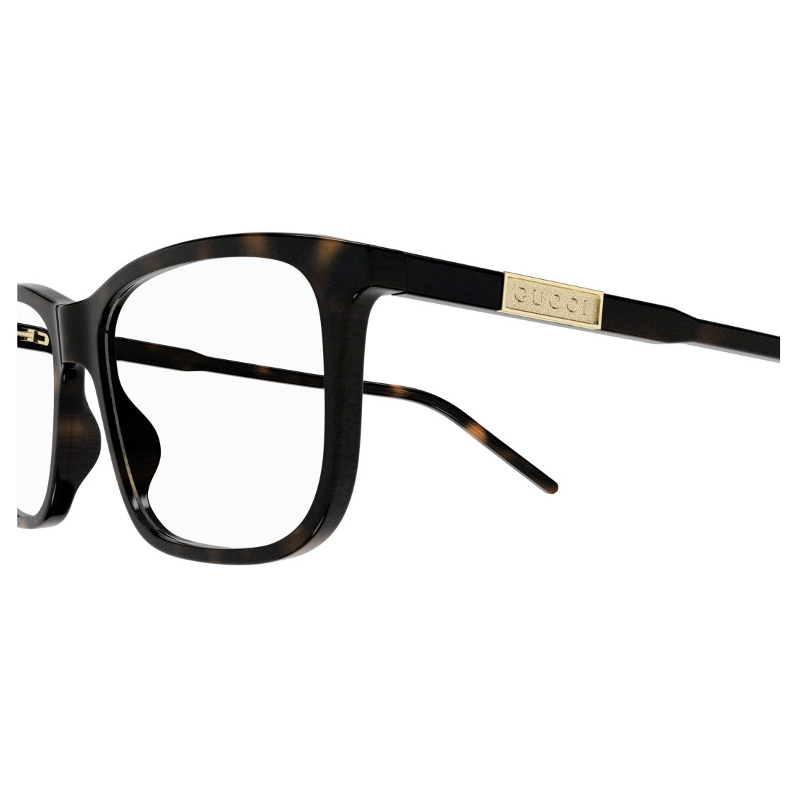 Gucci Gg1159o Rectangular Tortoiseshell Frame Sunglasses