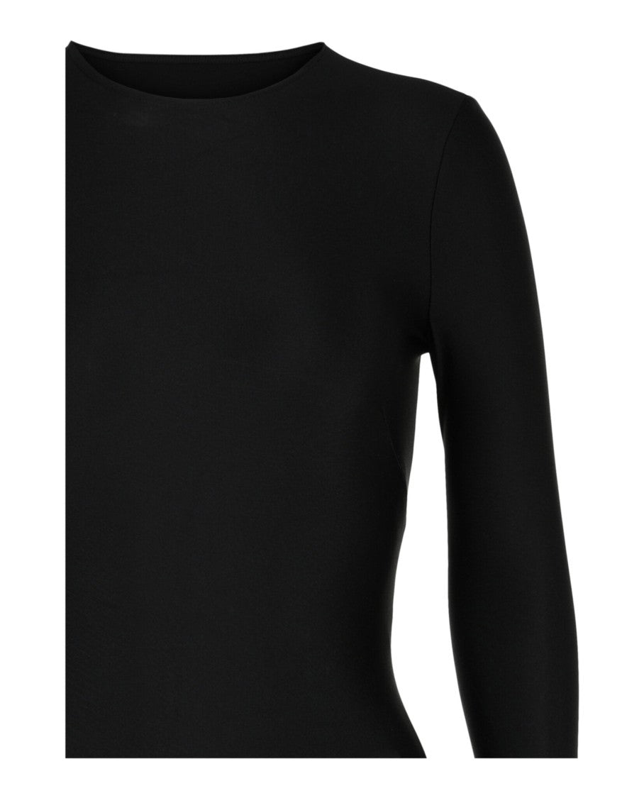 Balenciaga One Sleeve Open Back Bodysuit