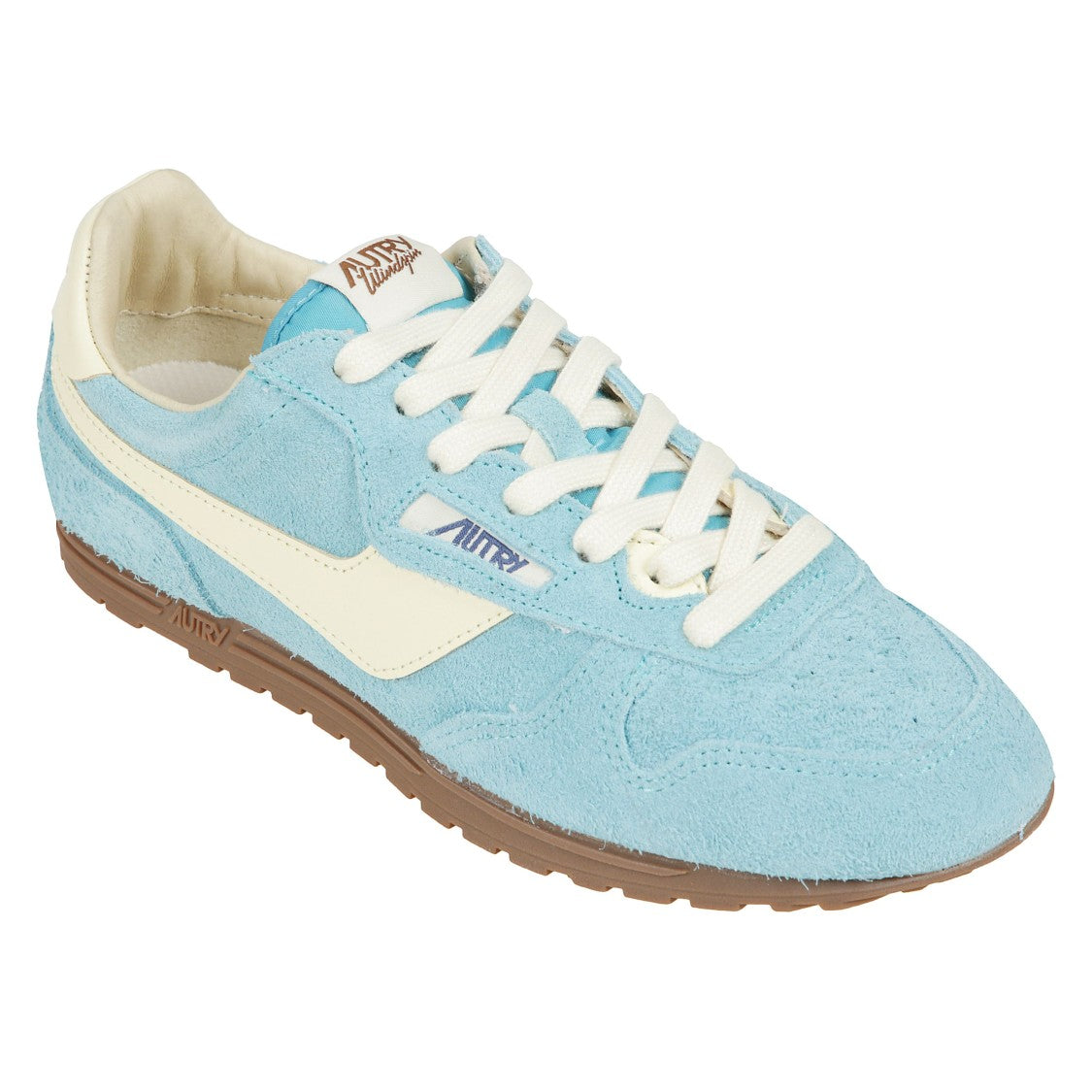 Autry Leather And Suede Sneakers With Logo