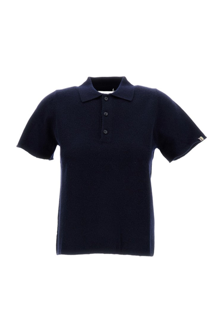 Extreme Cashmere Salamander Wool Blend Polo Shirt