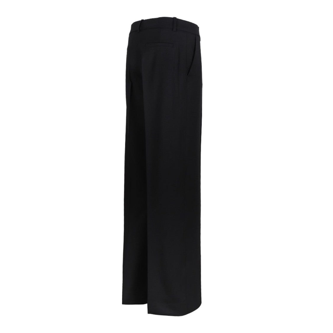 P.A.R.O.S.H. Tailored Straight-Leg Trousers With Mid-Rise Waist
