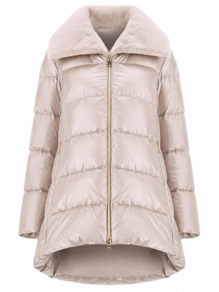 Herno A-Shape Glossy Polyamide Down Jacket