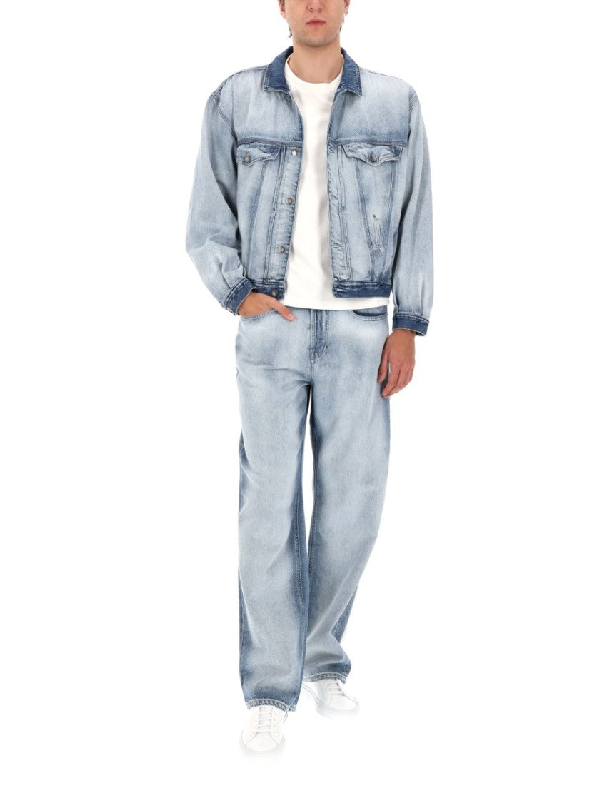 Diesel 2001 D-Macro-Fsi2 Wide-Leg Jeans