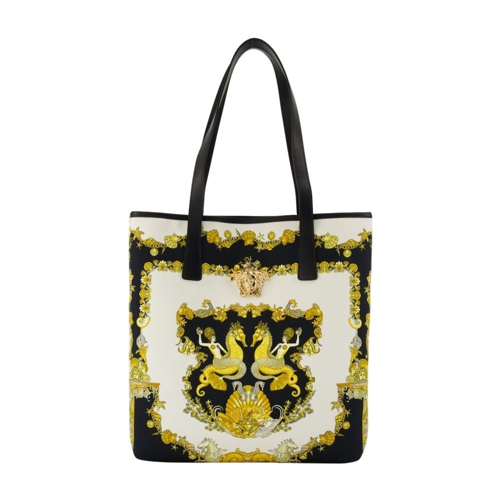 Versace La Vacanza Shopping Bag - Leather - Multi