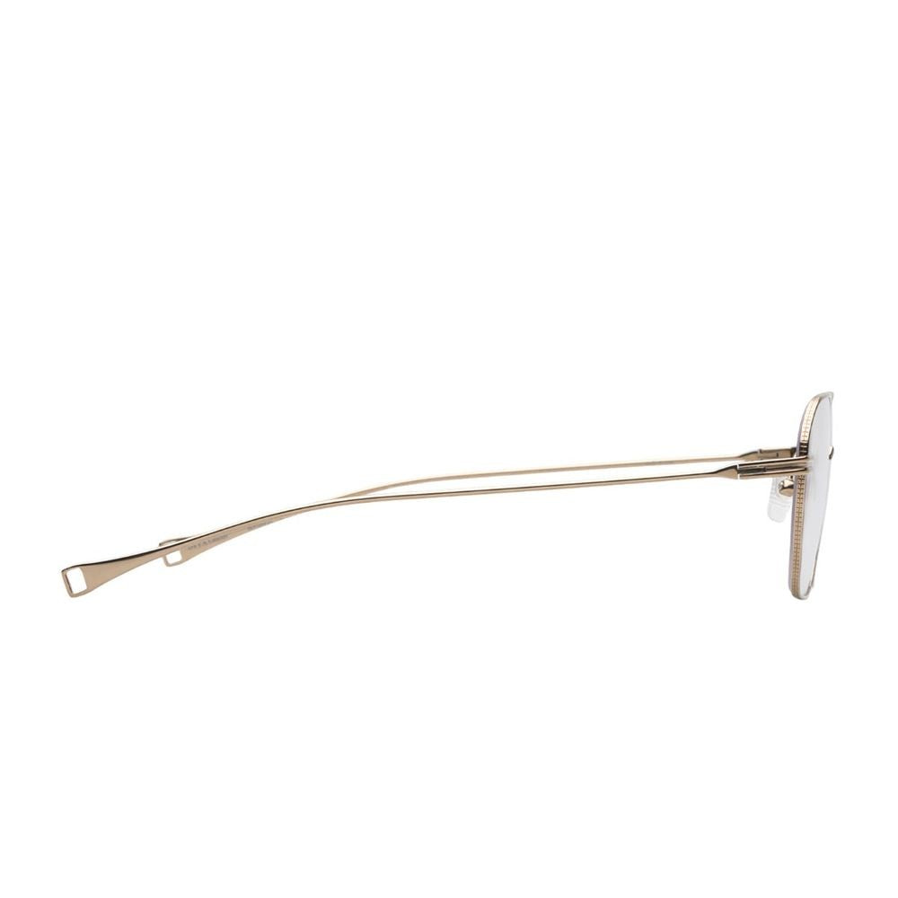Dita Lancier Lsa 123 Gold Titanium Square Frame Eyewear