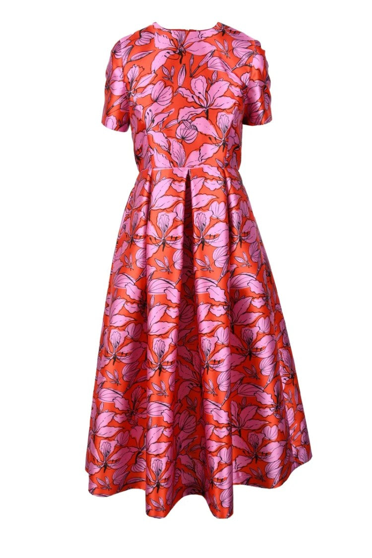 Lunatica Milano Long Dress With Pockets - Multicolor