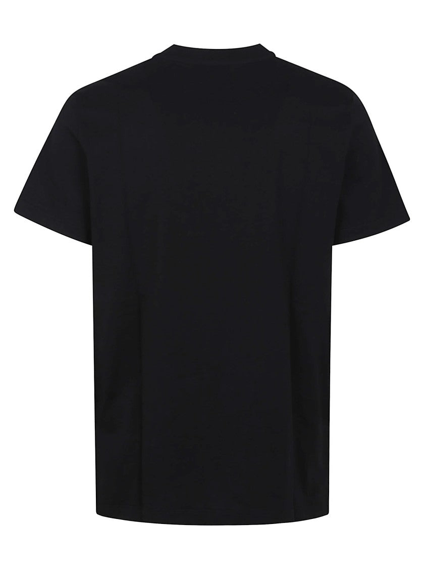 Balmain Slim Fit Black Cotton T-Shirt