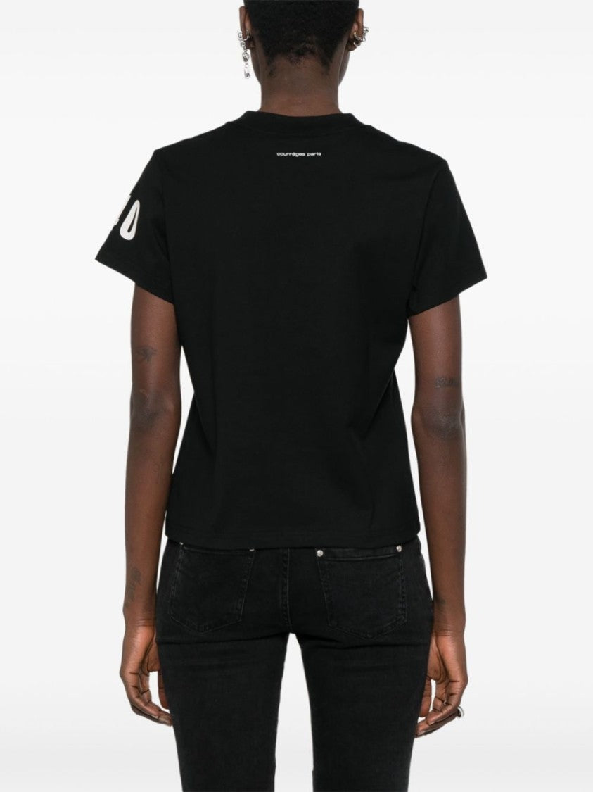 Courrèges Cotton Jersey Top