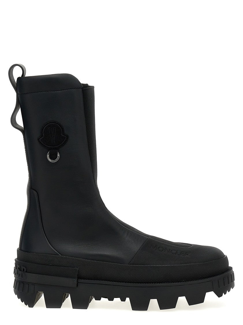 Moncler Genius Boots With Unique Metal Ring