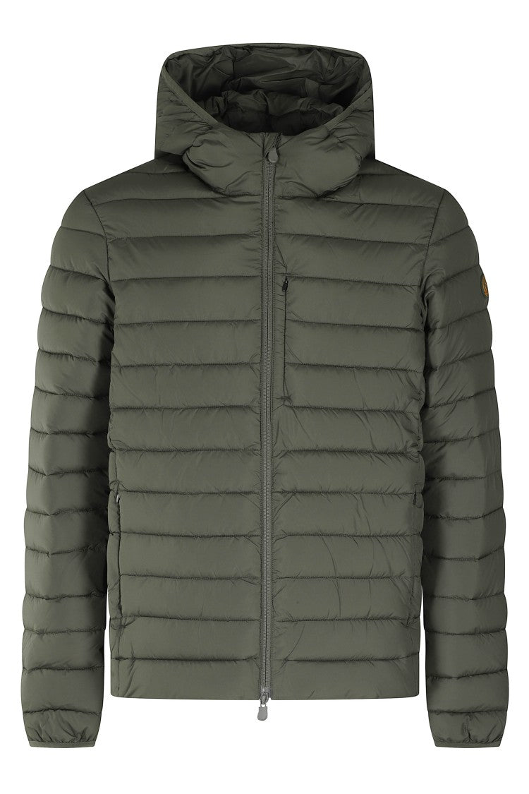 Save The Duck Quilted Waterproof Juncus Jacket With Hood