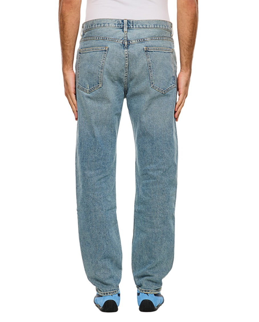 Agolde High-Waisted Light Blue Denim Jeans