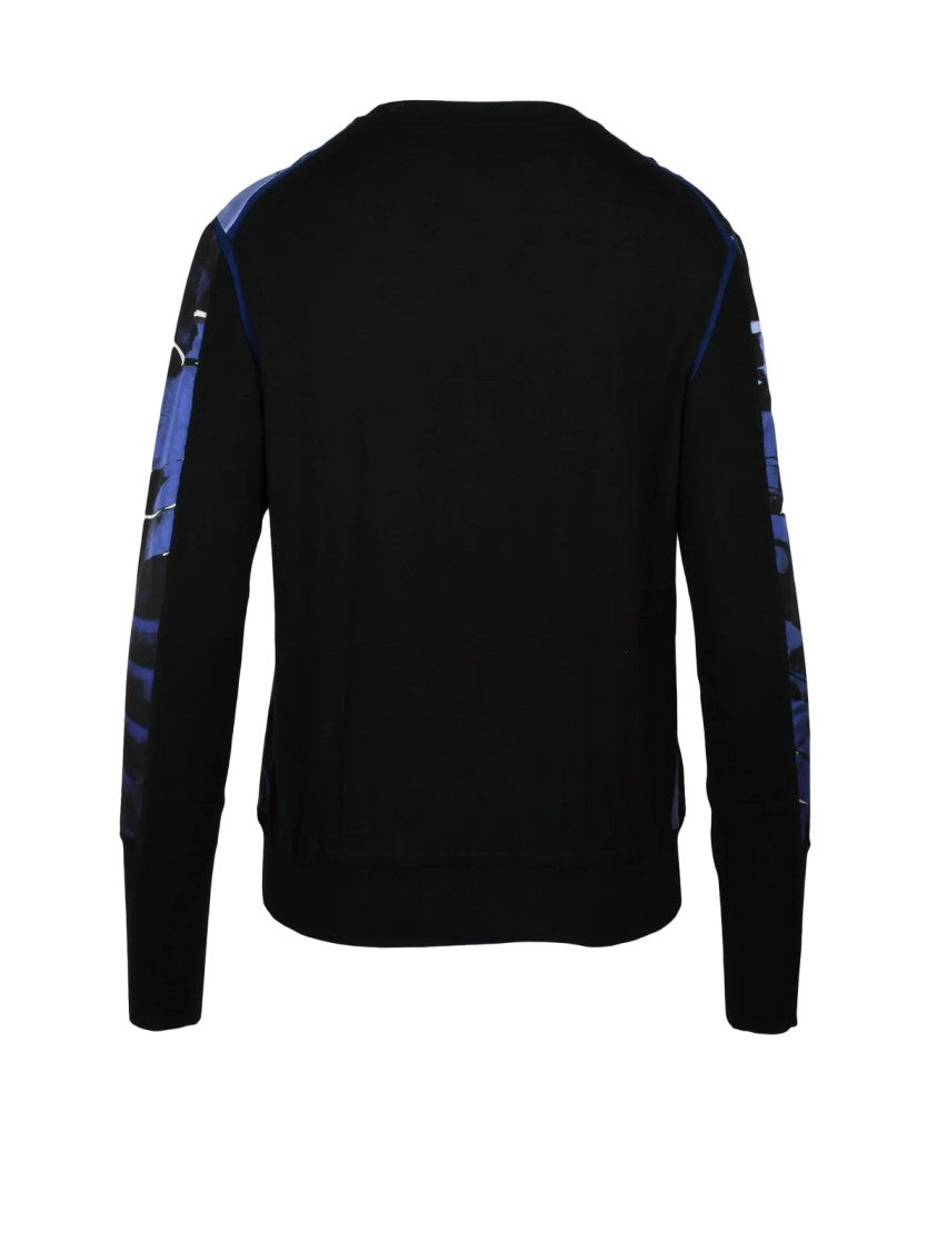 Salvatore Ferragamo Black Cotton Cardigan