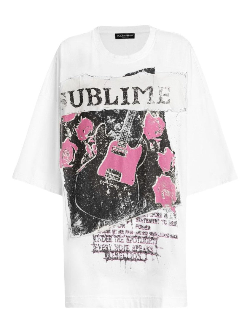 Dolce & Gabbana Printed Jersey T-Shirt