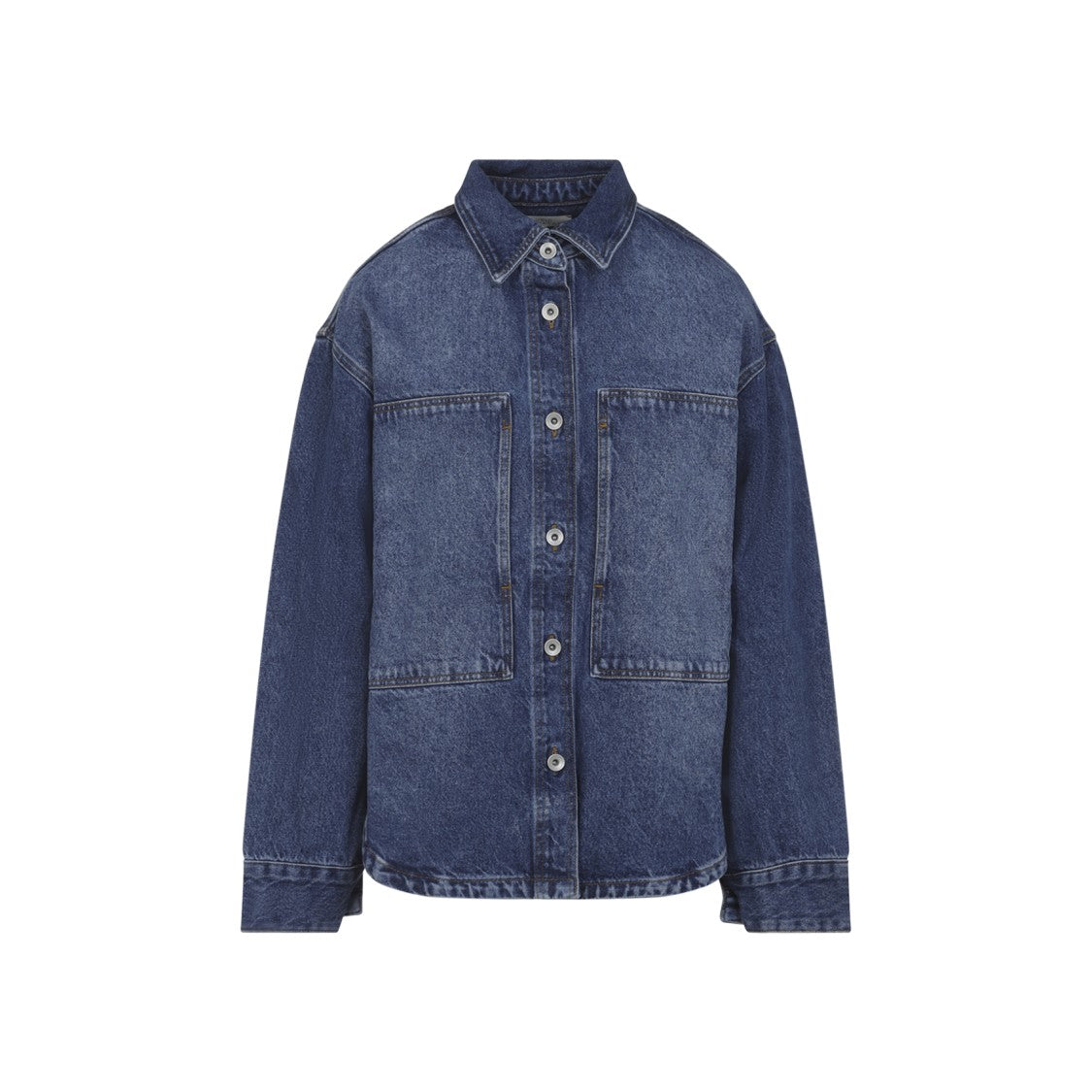 Studio Nicholson Paso Blue Cotton Shirt