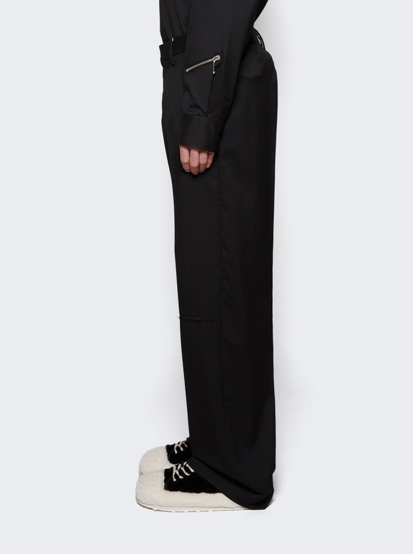 Mm6 By Maison Margiela Slim-Fit Tailored Pants With Belt Loops