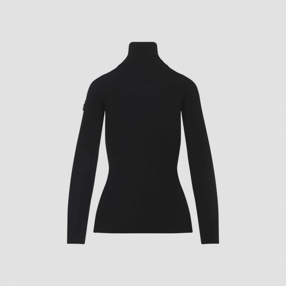 Yves Salomon Fitted Long-Sleeve Turtleneck Sweater With Ribbed Knit Texture