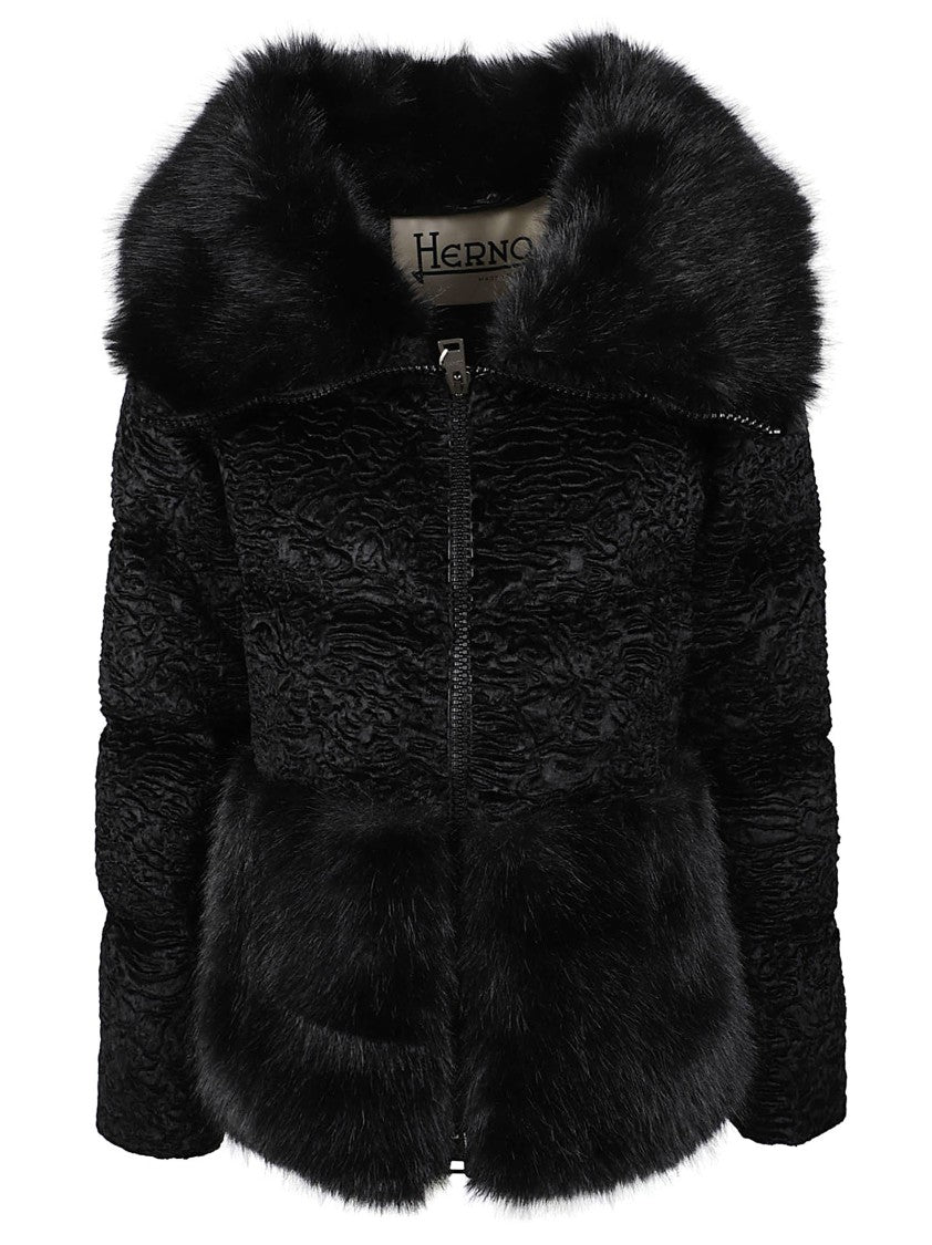 Herno Acetate-Blend Down Jacket