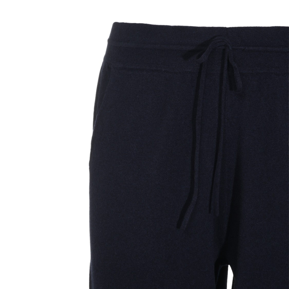 Malo Tapered Trousers With Drawstring Waistband And Smooth Texture