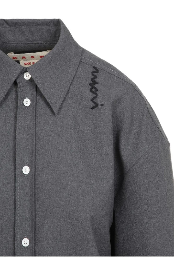 Marni Relaxed-Fit Virgin Wool Marni Shirt