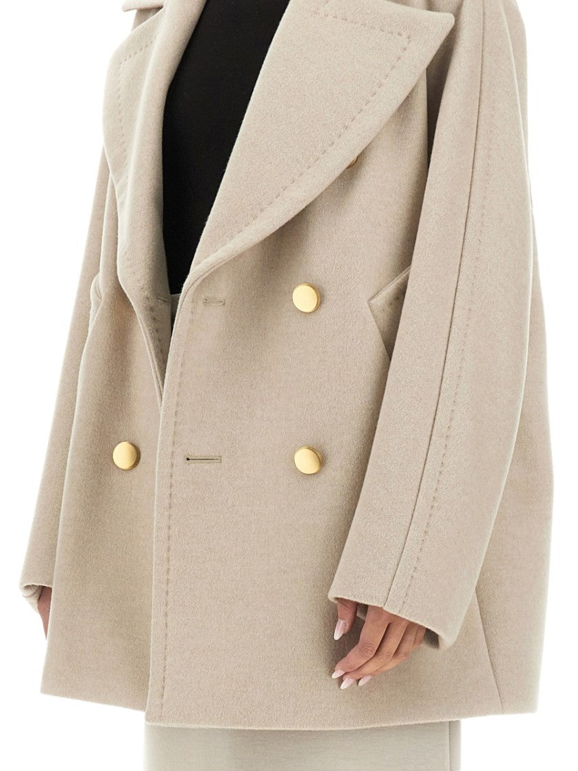 Max Mara Regular Fit Cashmere Long Coat With Timeless Design