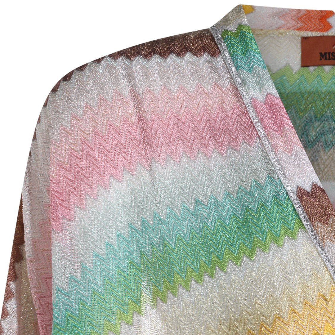 Missoni Fitted Midi Dress With Zigzag Pattern