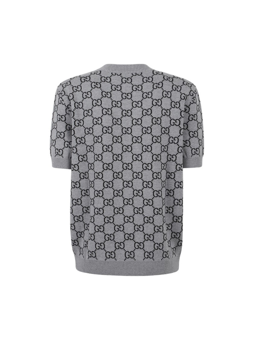Gucci Reversible Top Gg Jacquard