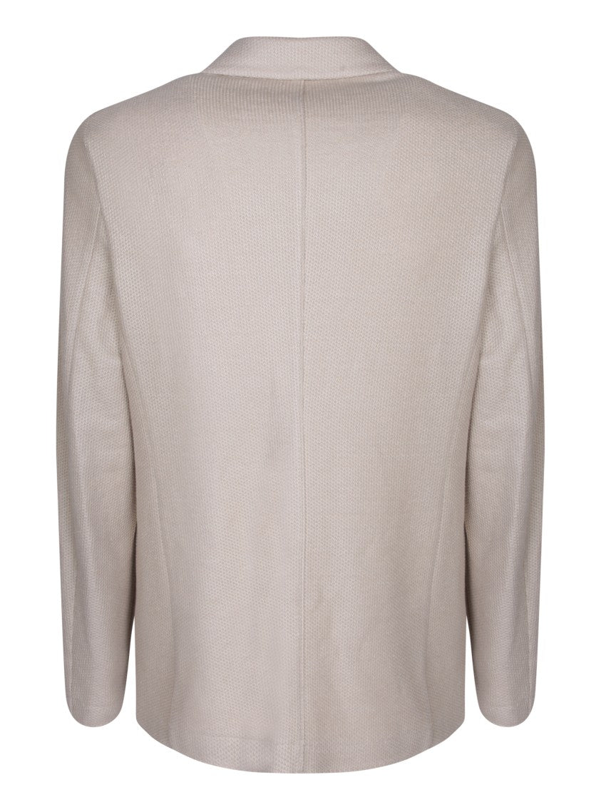 Harris Wharf London Beige Linen Blend Blazers