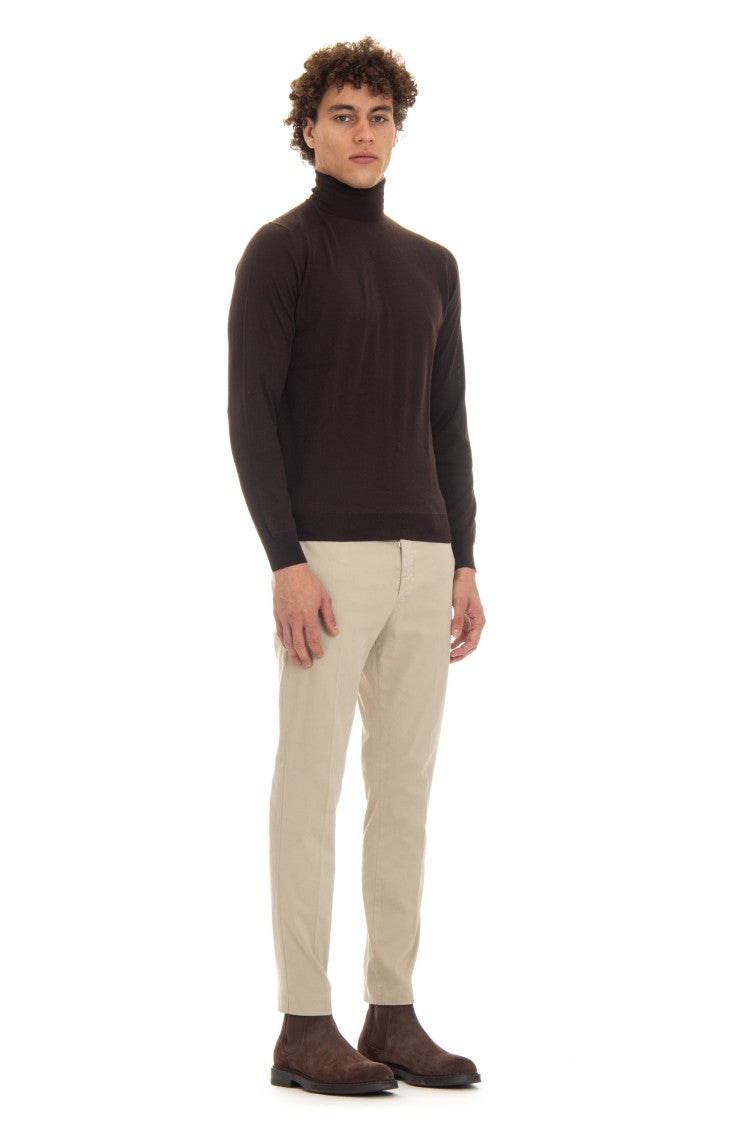 Drumohr Super 140’S Wool Turtleneck