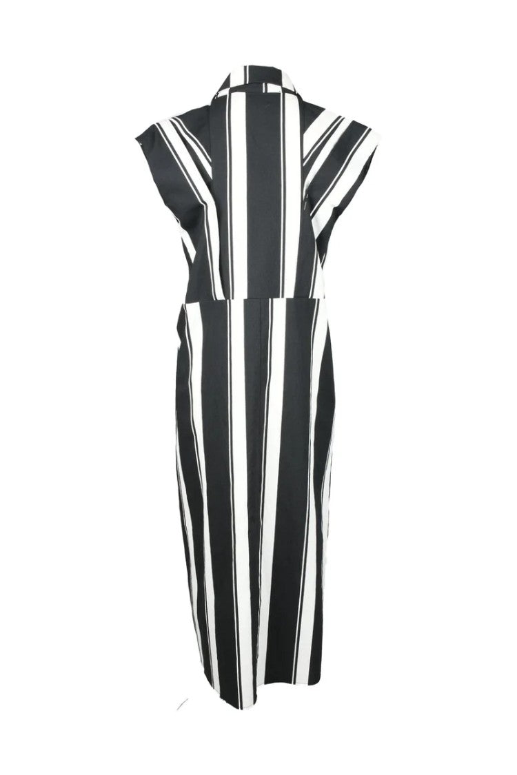 Collection Privee? Women's Chemise Dress - Black/White