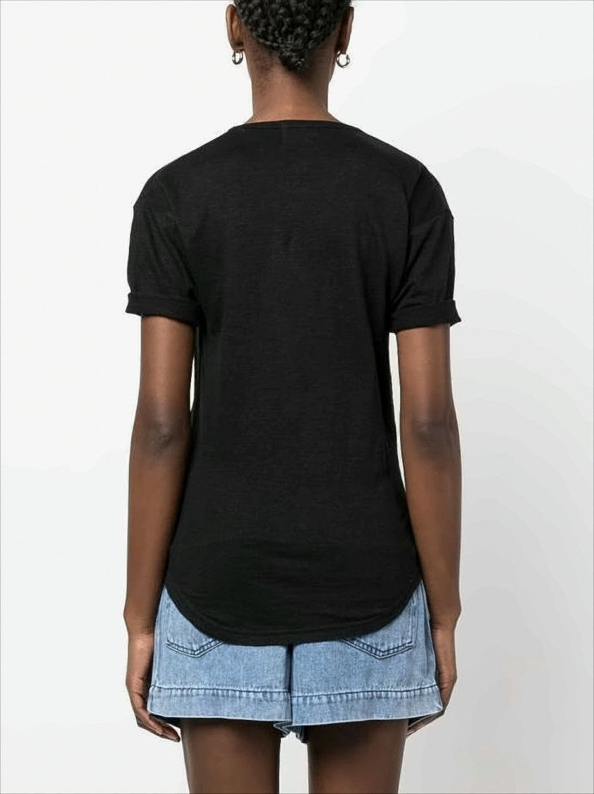 Isabel Marant Short-Sleeved Linen Tunic
