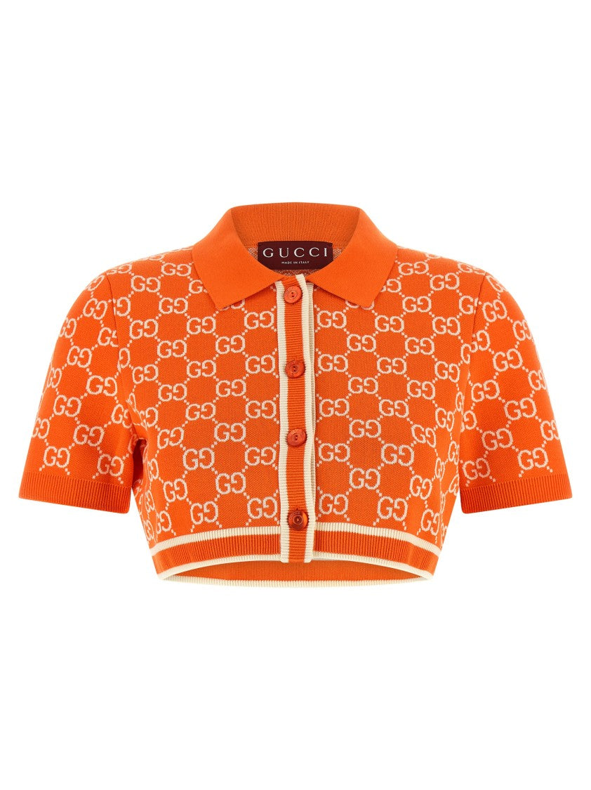 Gucci Gg Jacquard Cardigan
