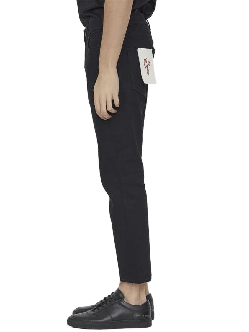 Golden Goose Slim Fit Black Denim Pants