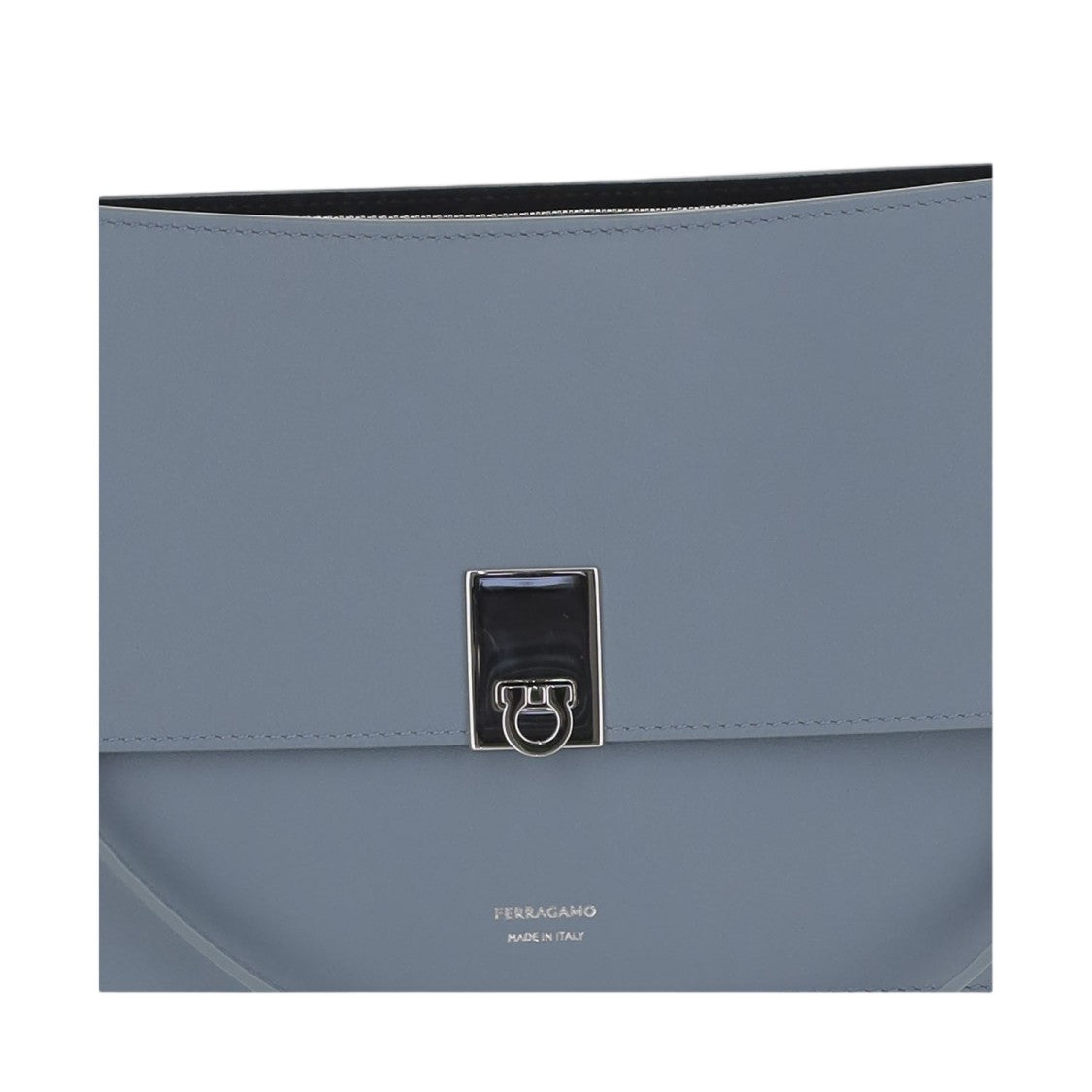 Salvatore Ferragamo Small Cara Leather Bag With Adjustable Handle And Zip Closure