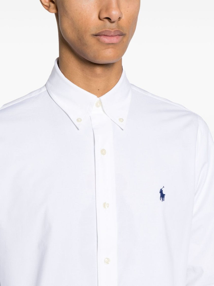 Polo Ralph Lauren White Button-Up Shirt